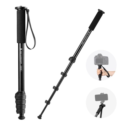 [KF09.138V1] K&F Concept MS16 63in 5-Section Aluminium Monopod