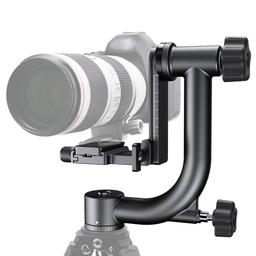 K&F Concept 360 Panoramic Gimbal Tripod Head, Aluminium (1/4in QR)
