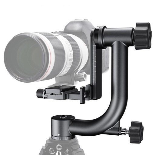 [KF31.033] K&F Concept 360 Panoramic Gimbal Tripod Head, Aluminium (1/4in QR)