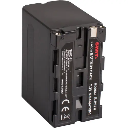 [6948193500317] SWIT S-8970 7.2V, 47Wh Lithium-Ion DV Battery for Sony L-Series Batteries