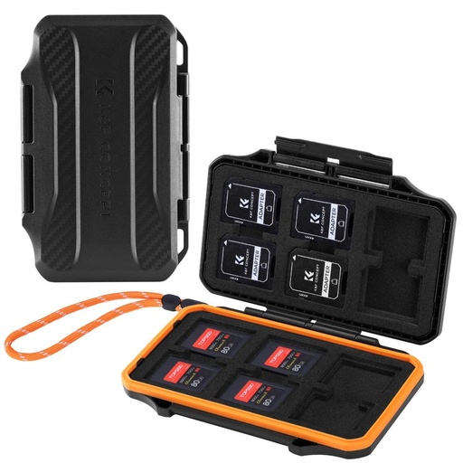 [KF31.109] K&F Concept 24-Slot Memory Card Case (12 SD + 12 CFexpress Type-A)