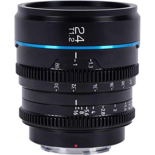Sirui Night Walker 24mm (Sony E) T1.2 Cine Lens - Black