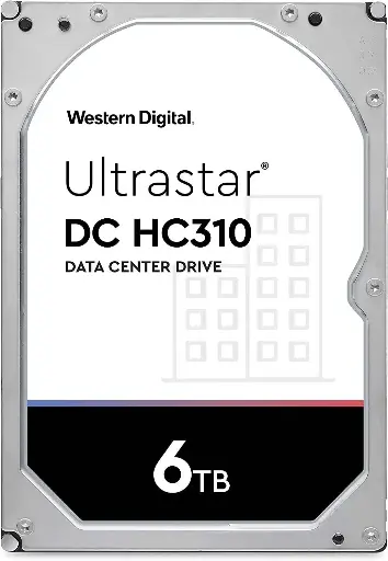 [0B36039] Western Digital 6TB Ultrastar DC HC310 7200 RPM SATA 6.0Gb/s 3.5" Data Center Internal Hard Drive 0B36039