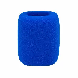 Armour Foam Windscreen for Handheld Microphone, Square Shape 40mm DIA/60mm DP (Small)