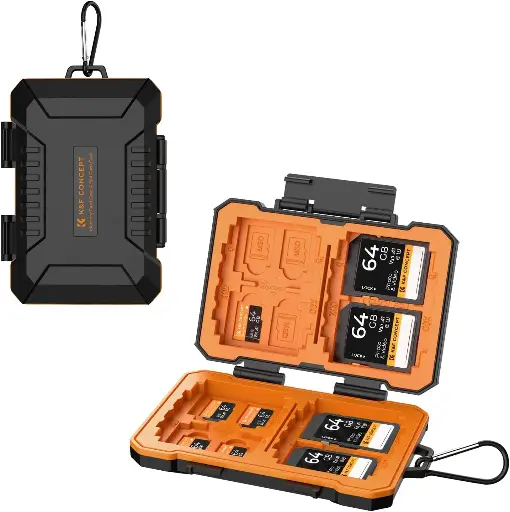 [KF31.080] K&F Concept 29-Slot Memory Card Case (Waterproof, Shockproof) KF31.080