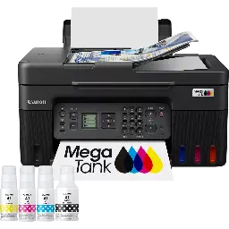 Canon PIXMA G4470 Wireless Colour All-in-one Refillable MegaTank Inkjet Printer