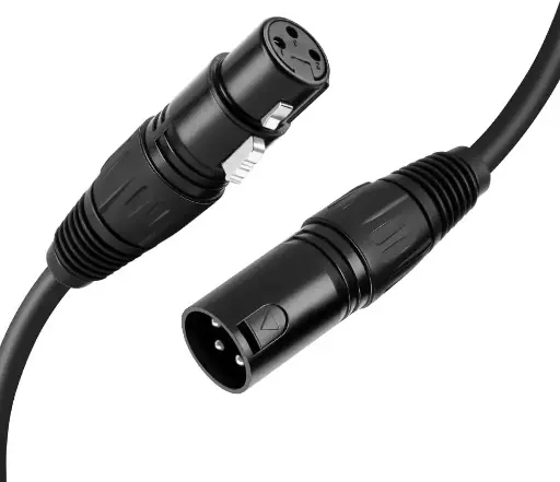 [746060037753] CableCreation 3FT XLR Male to XLR Female Balanced 3 PIN XLR Microphone Cable CX0043 