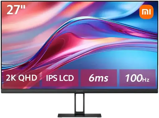 [6941948704817] Xiaomi A27QI 27-Inch 2K 2560x1440 QHD IPS Monitor 6Ms 100Hz ELA5816UK
