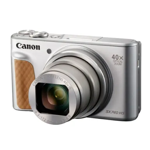 [4549292119060] Canon PowerShot SX740 HS Compact Digital Camera Silver