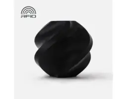 Bambu Lab 3D Printer Filament PLA Basic-Black- with Bambu Reusable Spool BAMB-PLA-Basic-Black-SPL