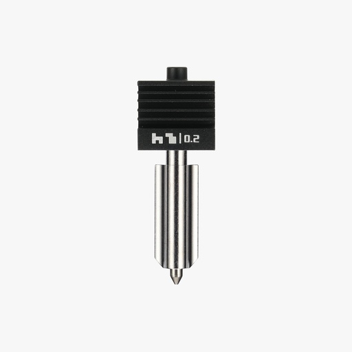 Bambu Lab Hotend with Stainless Steel Nozzle 0.2 mm (H2C left hotend / H2S / P2S / H2D / X2D)