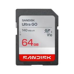 SanDisk Ultra GO 64GB SDXC UHS-I Card 140MB/s SDSDUGN-064G-GN6IN