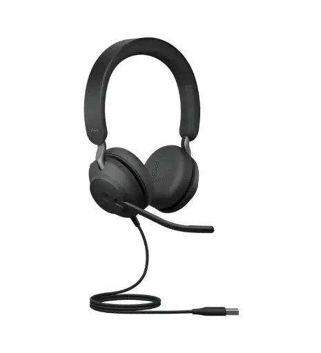 [5706991022780] Jabra Evolve2 40 Stereo Headset (MS Teams, USB-C) - Black