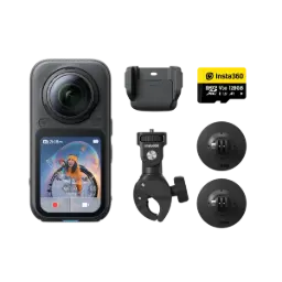 Insta360 X6 8K 360 Camera Motorcycle Bundle