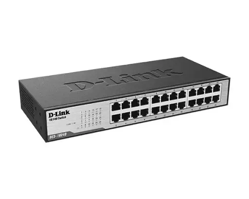 [790069246104] D-Link DES-1024D 24-Port Fast Ethernet Unmanaged Desktop Switch