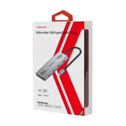 Genuine GN-HC44G Ultra Slim 10G 4-Port USB-C Hub