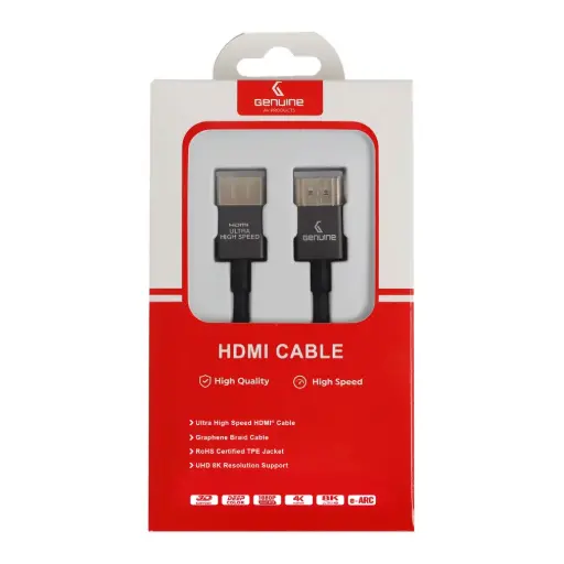 [GNHD2M2.1V] Genuine 2Mtr HDMI to HDMI Cable 2.1V GNHD2M2.1V
