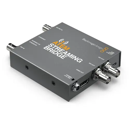 [9338716006841] Blackmagic Design ATEM Streaming Bridge for ATEM Mini Pro Streaming Switchers SWATEMMINISBPR