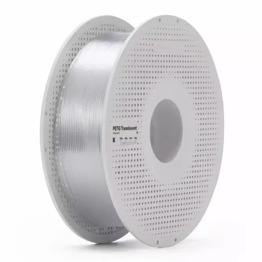 [BAMB-PETG-Trans-Clear-SPL] Bambu Lab 3D Printer Filament PETG Translucent-Clear With Bambu Reusable Spool