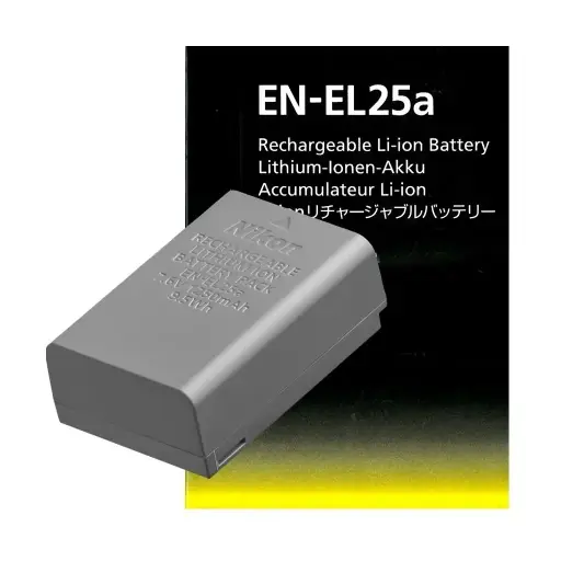 [4960759911117] Nikon EN-EL25a Rechargeable Lithium-Ion Battery Pack (7.6V, 1250mAh)