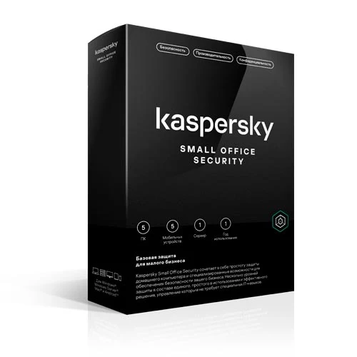 Kaspersky Small Office Security 5 Users, 5 Mobiles & 1 File Server 1-Year License KSOS5-6-01240