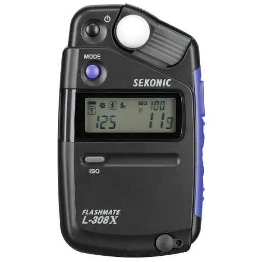 [4962294012007] Sekonic Flashmate L-308X Ambient & Flash Light Meter for Photo and Cine