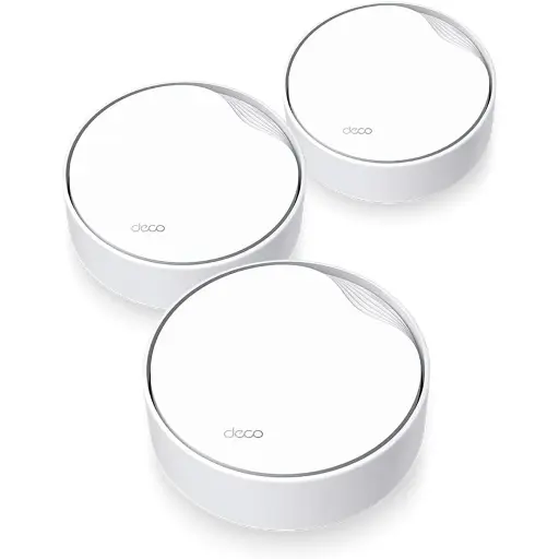 [4897098687918 1750503079] TP-Link Deco X50-PoE AX3000 Whole Home Mesh Wi-Fi 6 System with PoE, 3-Pack