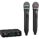Behringer UltraLink ULM302MIC high Performance 2.4-GHz Digital Wireless System with 2 handheld Microphones & Receiver