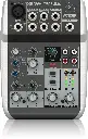 Behringer Henyx Q502USB Premium 5-input 2-Bus Mixer with Xenyx Mic Preamp British EQ and USB Audio Interface