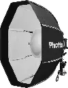 Phottix Spartan 50cm 20-Inch 2in1 Beauty Dish + Octa Softbox White