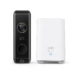 Anker Eufy Security Battery Powered 2K FullHD Dual Camera Video Door Bell with HomeBase E8213G11