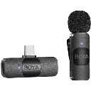 Boya BY-V10 Ultracompact 2.4Ghz Wireless Microphone System for USB-C Devices 