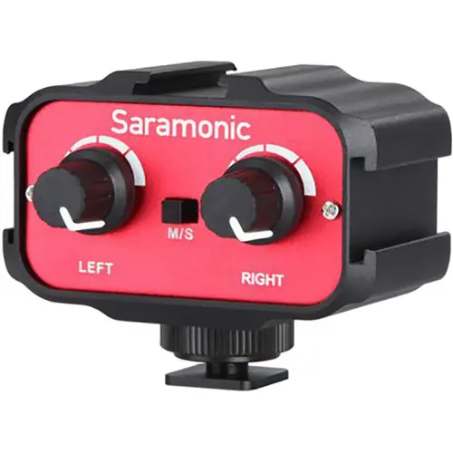 [4897040884662] Saramonic SR-AX100 2-Channel Audio Adapter