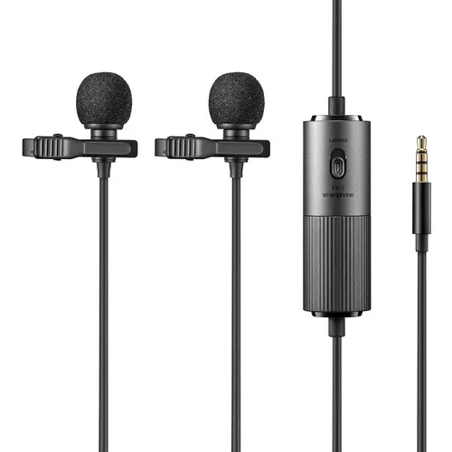 [6952344221372] Godox LMD-40C Dual Omnidirectional Lavalier Microphone