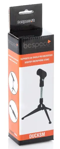 [0799804319998] Bespeco DUCKSM Table Tripod Mic Stand