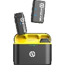 Hollyland LARK M1 DUO 2-Person Wireless Microphone System (2.4 GHz, Black) 