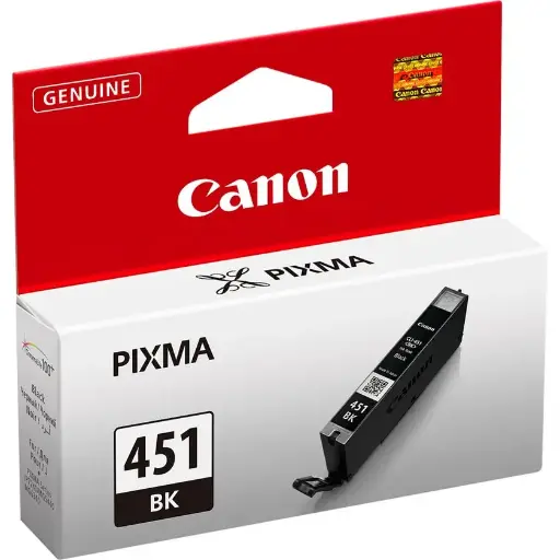 [4960999905297] Canon Pixma CLI-451BK Genuine Black ink Cartridge 6523B001