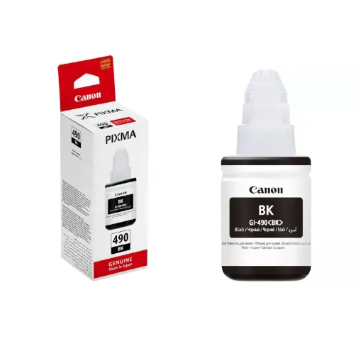 [4549292041729] Canon Pixma GI-490BK Genuine Black Ink Bottle Cartridge 0663C001