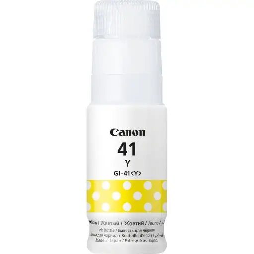 [4549292169805] Canon Pixma GI-41Y Genuine Yellow Ink Bottle
