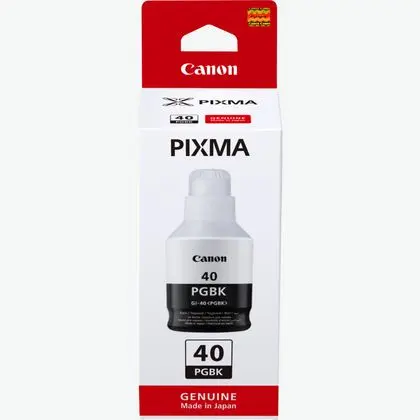 [4549292134063] Canon Pixma GI-40PGBK Genuine Black Ink Bottle