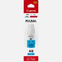 Canon Pixma GI-40C Genuine Cyan Ink Bottle
