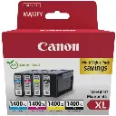 Canon MAXIFY PGI-1400XL BK/C/M/Y MultiPack Original Ink Cartridge