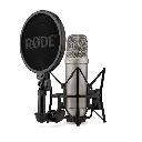 RODE NT1 5th Generation Large-Diaphragm Cardioid Condenser XLR/USB Microphone Silver