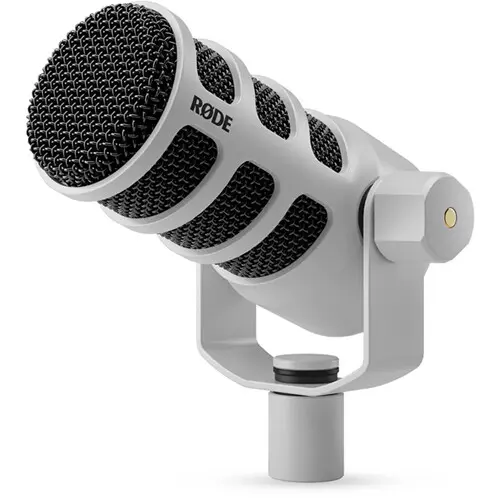 [698813010769] Rode PodMic Dynamic Podcasting Microphone White
