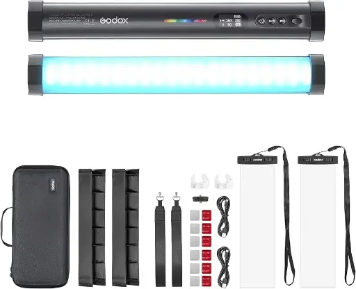 [TL30-K2] Godox TL30 K2 RGB LED Tube Light Dual Kit