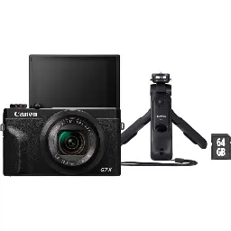 Canon Powershot G7X Mark III Premium Vlogger Kit, Black