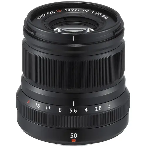 [4547410340990] FUJIFILM XF 50mm f/2 R WR Lens (Black)