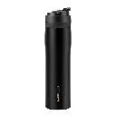 LePresso Stainless Steel Portable French Press - Black